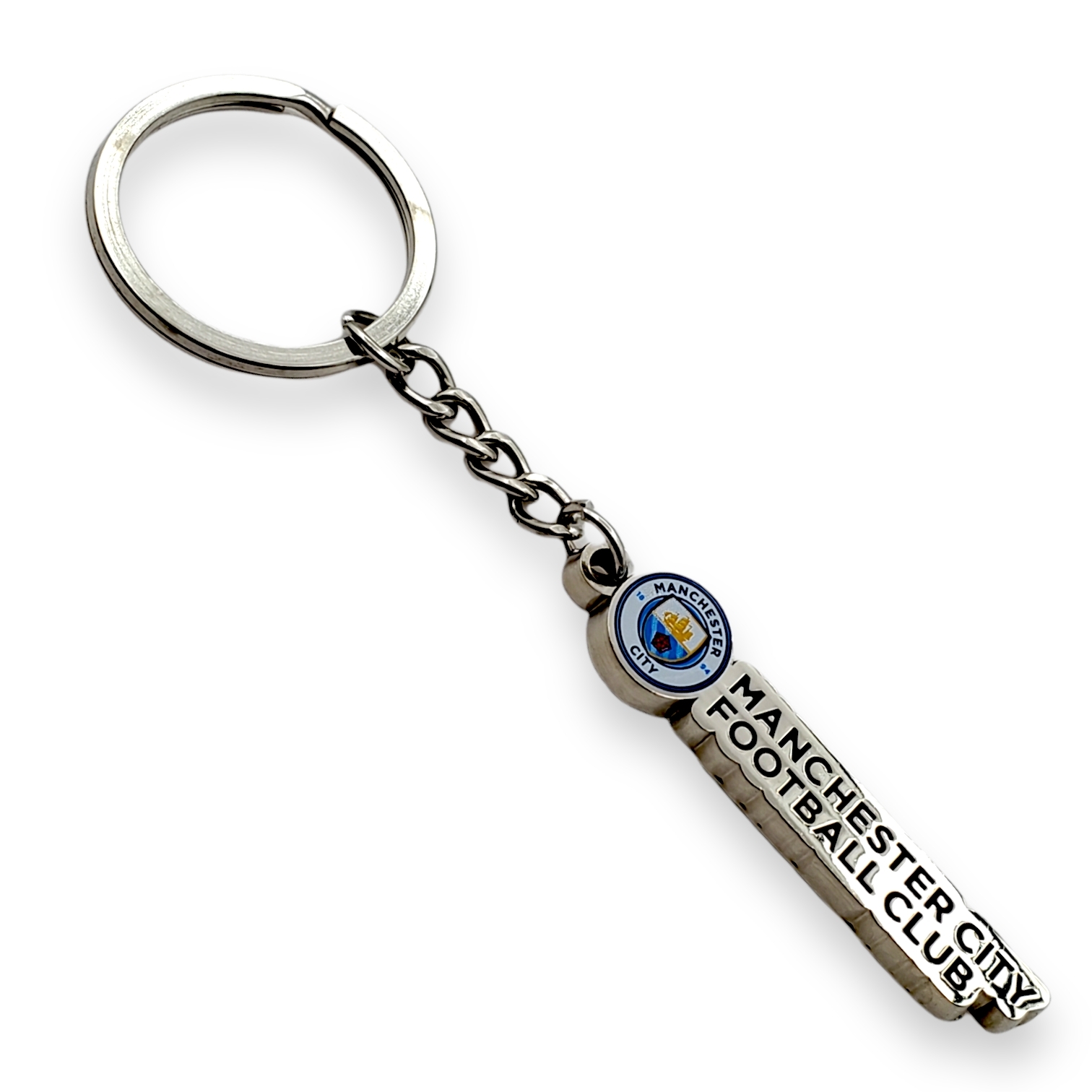 曼城立體會徽字款匙扣