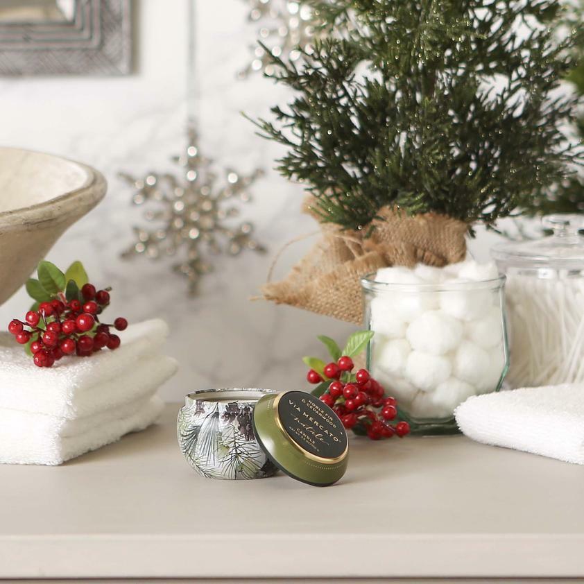 【VIA MERCATO】Natale Candle - Noble Fir & Cedarwood