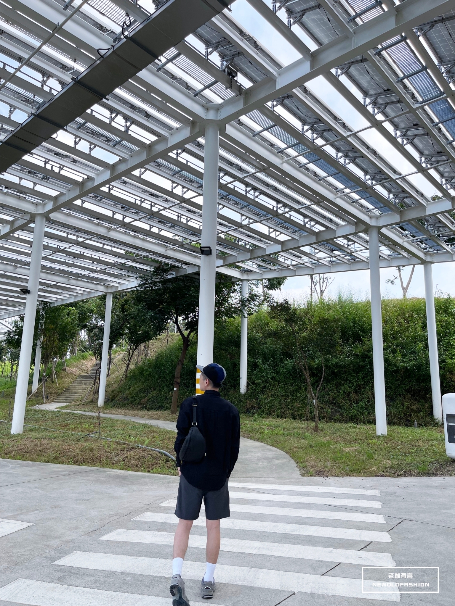 『新品上市』真皮半月型單肩包 (234009bk)-黑