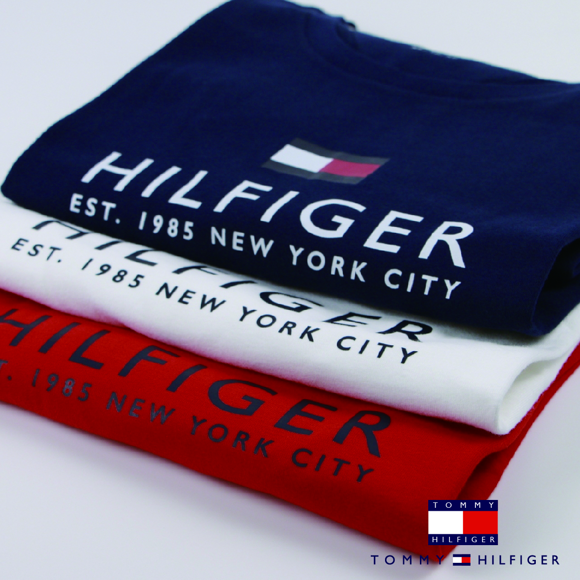Tommy Hilfiger 國旗字母Logo 短袖T恤 短T