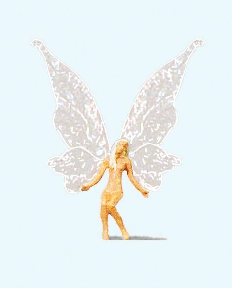 Preiser 29016 HO規 elf sitting 妖精 坐姿