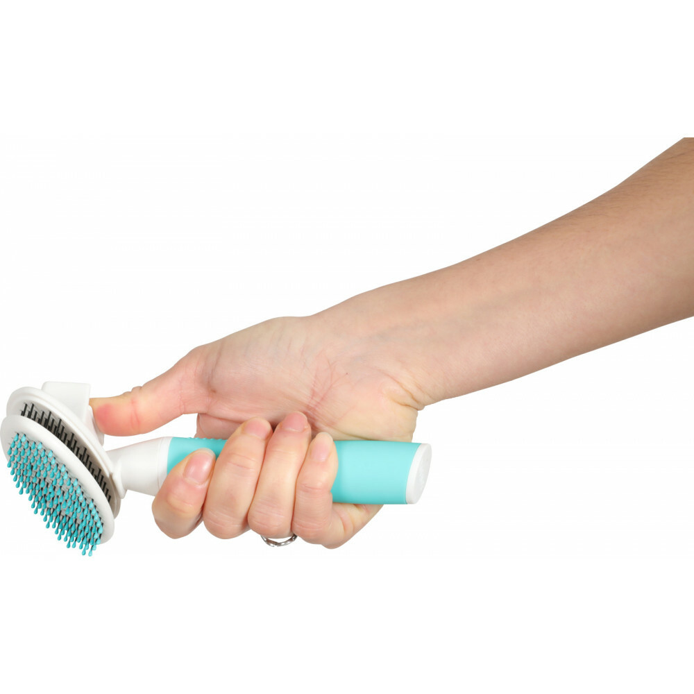 Zolux 幼犬用纖維Retractable針刷