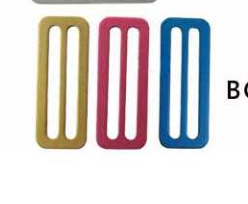 龍潛-鋁製 彩色日字扣 BCA-14C (2入一組）