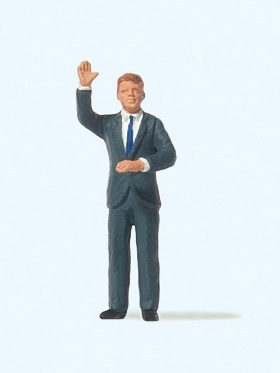 Preiser 28246 HO規 John F Kennedy 甘迺迪總統
