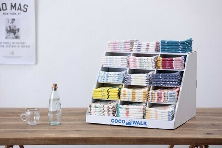 日本COCOWALK小方巾(海洋)(綠色) 25x25 (日本製)