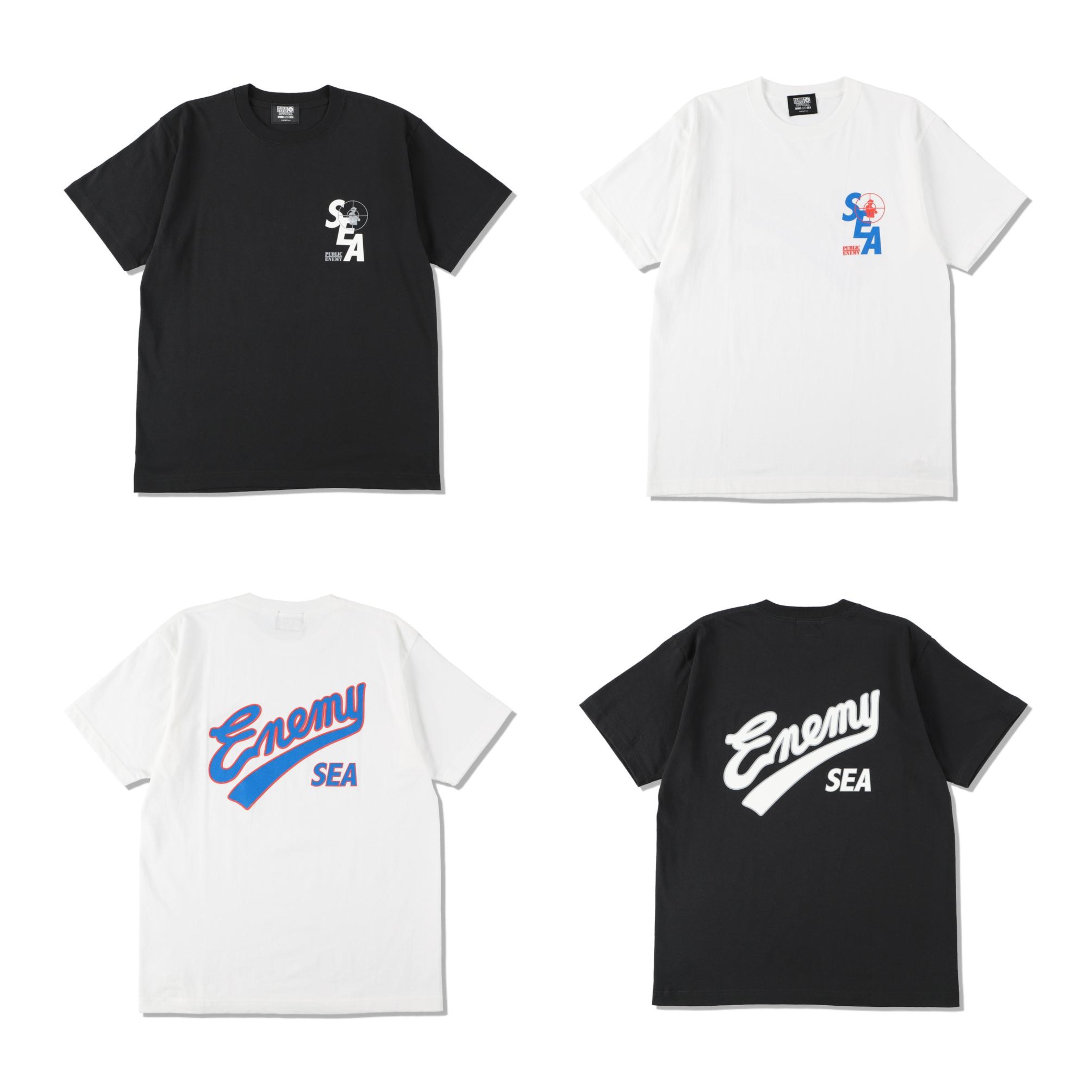 PUBLIC ENEMY x WIND AND SEA PESEA S/S TEE PEFTP-06 聯名標