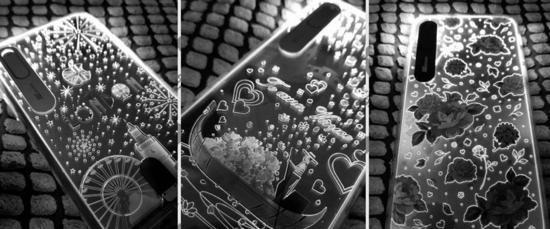 SG Design Light Up Case as our first brand