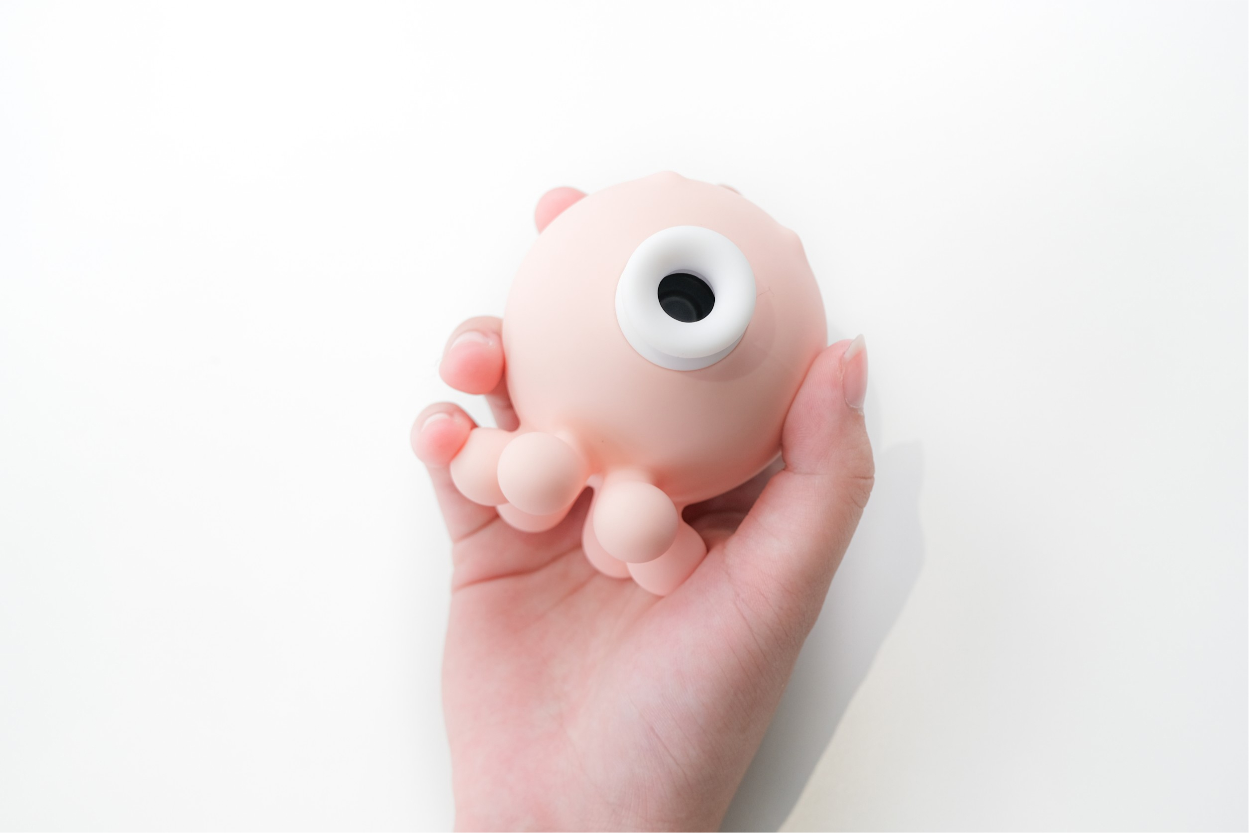 粉紅色的小章魚情趣吸吮器