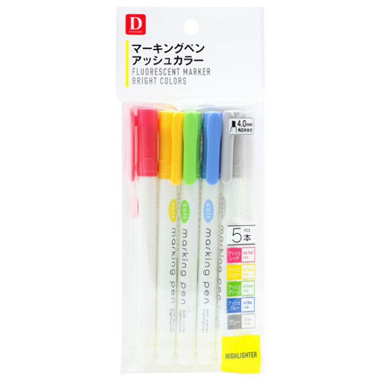 螢光筆/5入