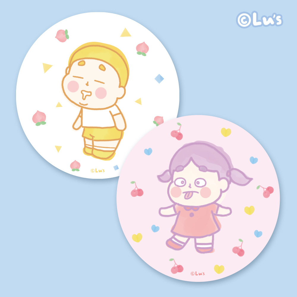 2022 Lu's 陶瓷吸水杯墊 [共2款可選擇]