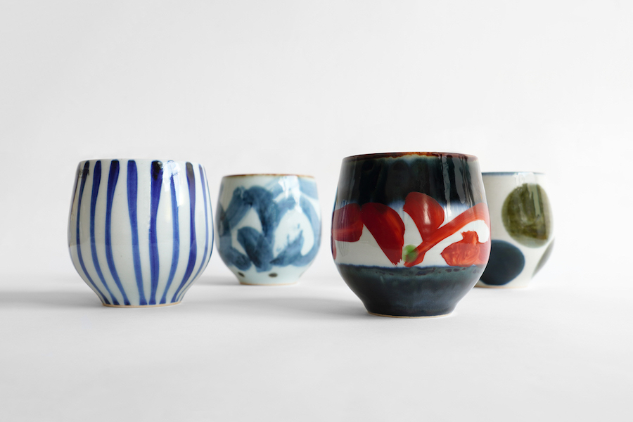 明末清初 青花壽字大碗 大鉢 虫食い 古染付青花 伝世品焼物 呉須
