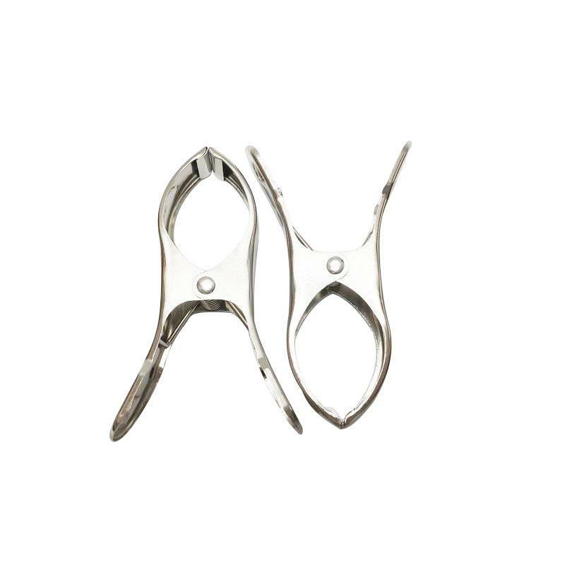 不鏽鋼大衣夾/2入