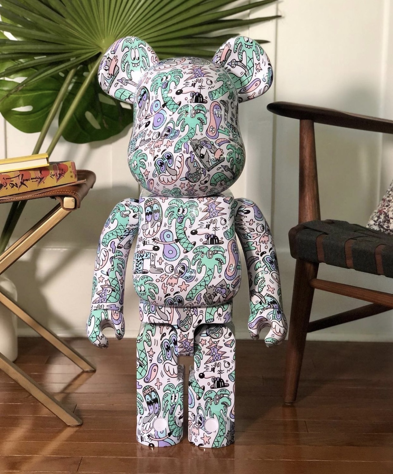 🥇現貨🥇Bearbrick 1000% Steven Harrington edition 500pcs