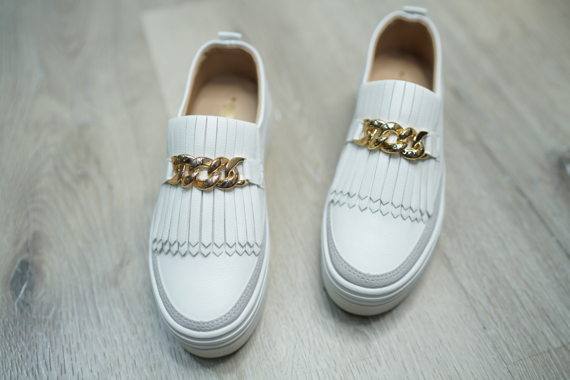 牛仔鏈蘇蘇款鞋(88024)