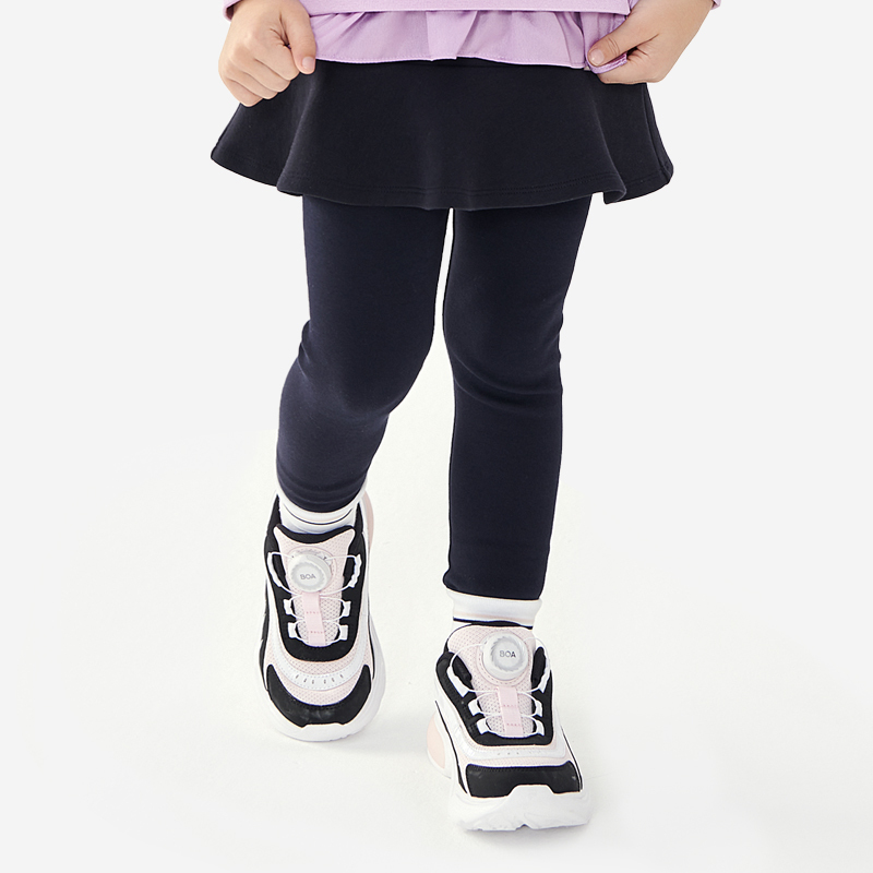 FILA KIDS Vertical FILA Logo Skirted Leggings