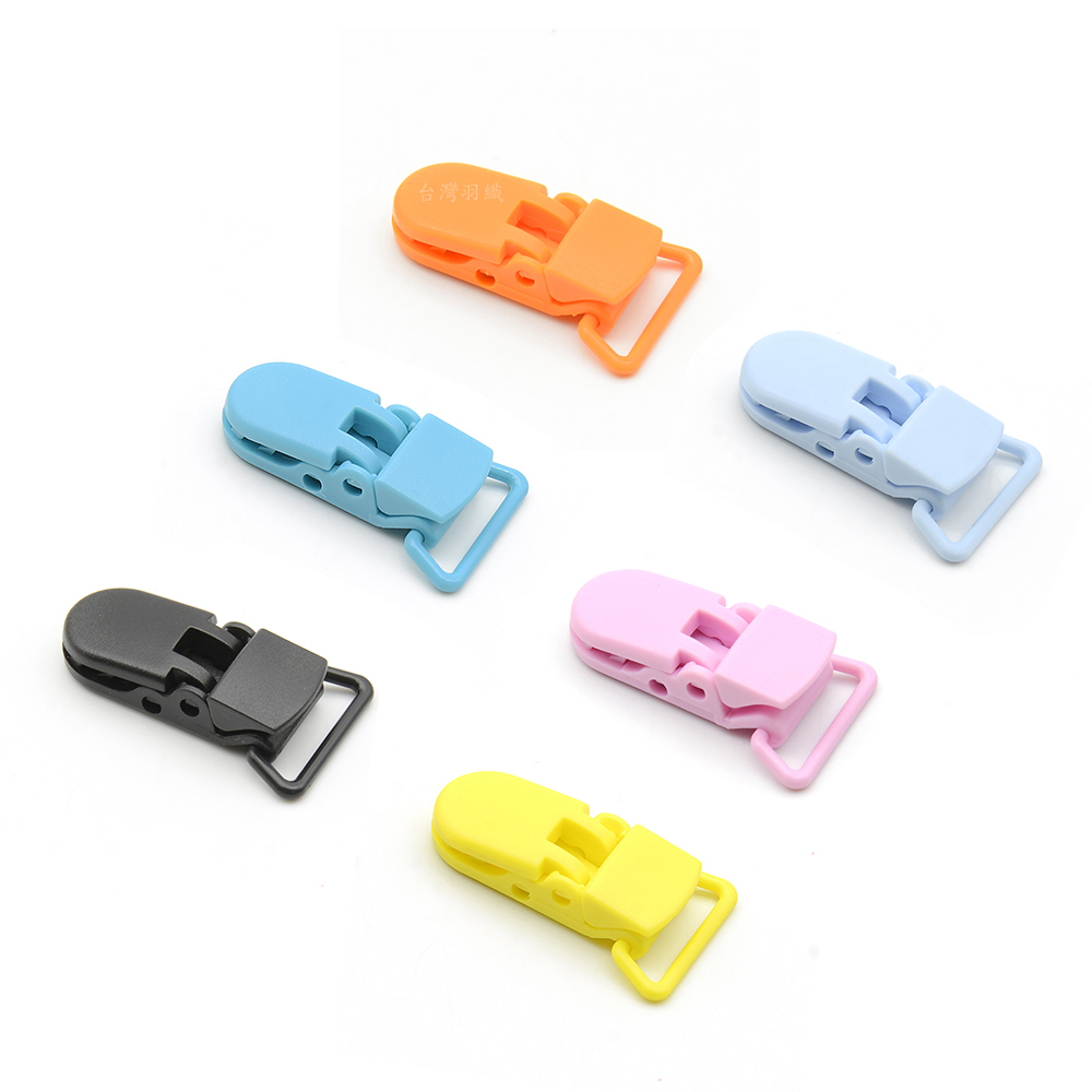 奶嘴夾/手帕夾個 (有11色可供選購)