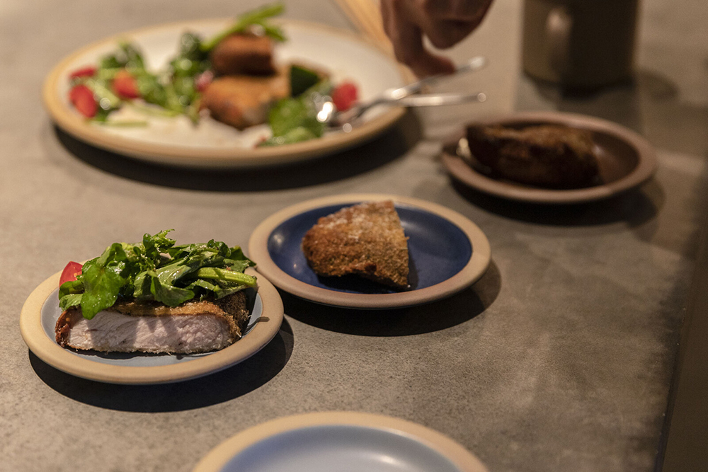 多治見燒 咖啡杯碟-啞面啡