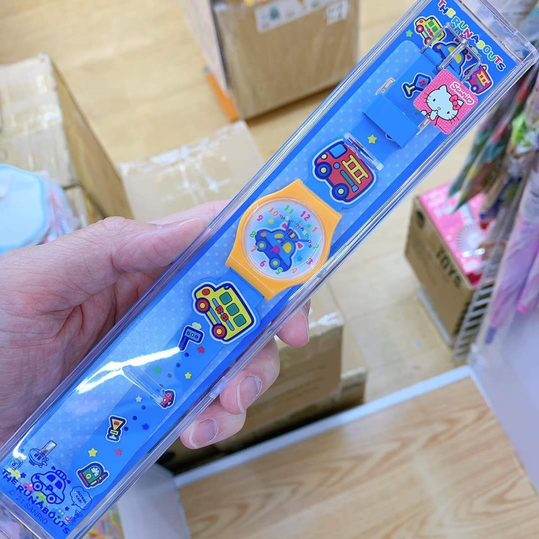Sanrio小童矽膠錶帶手錶