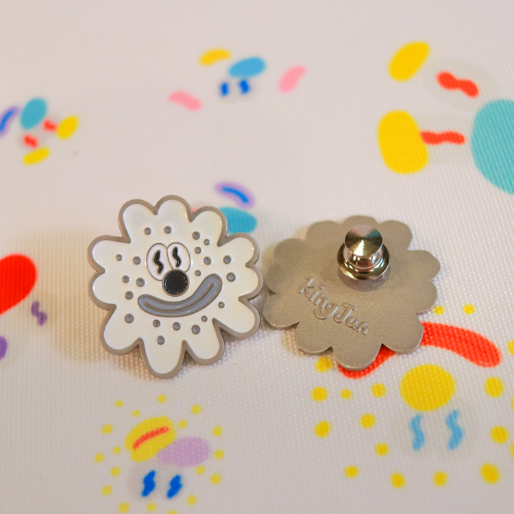 Kingjun｜勳章｜病毒花｜銀灰