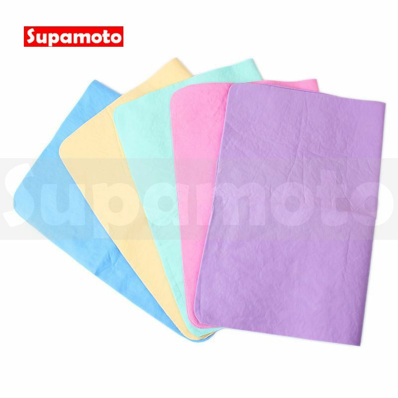 -Supamoto- 袋裝 鹿皮巾 鹿皮 桶裝 66*43 43*32 附盒 擦車 洗車 美容 吸水 萬用 超大