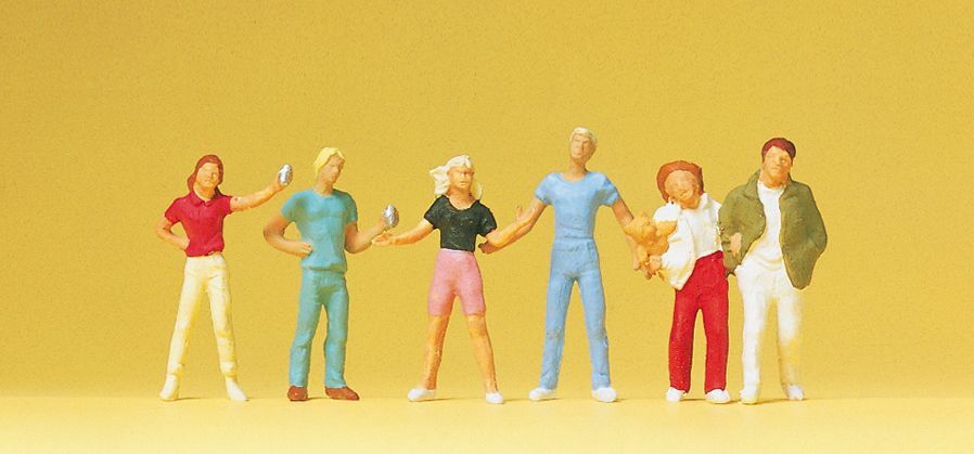 Preiser 14065 HO規 young passer-by 行人