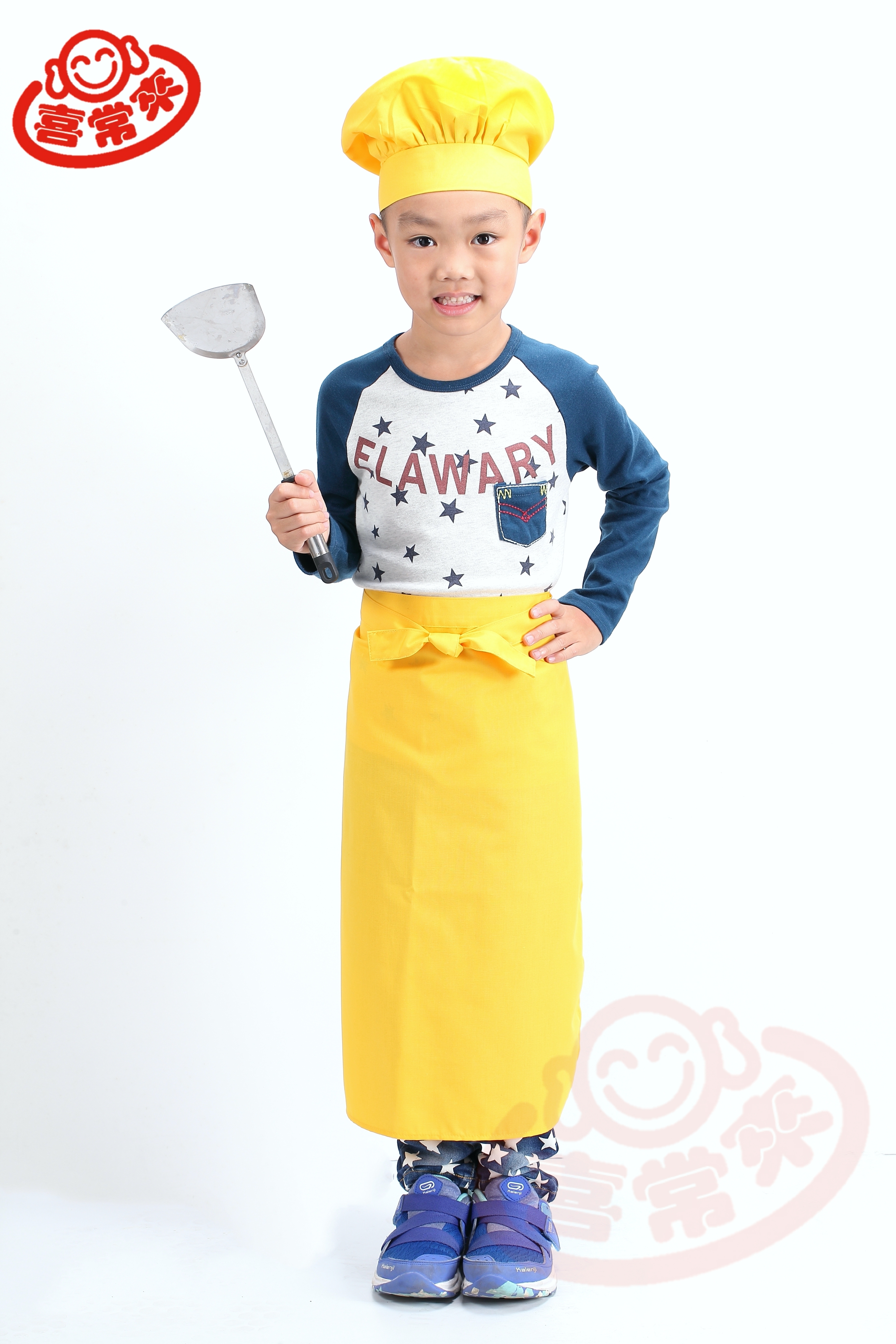 兒童半身加長圍裙-訂製款