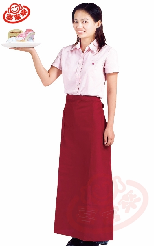 #9009 防水半身圍裙-加長