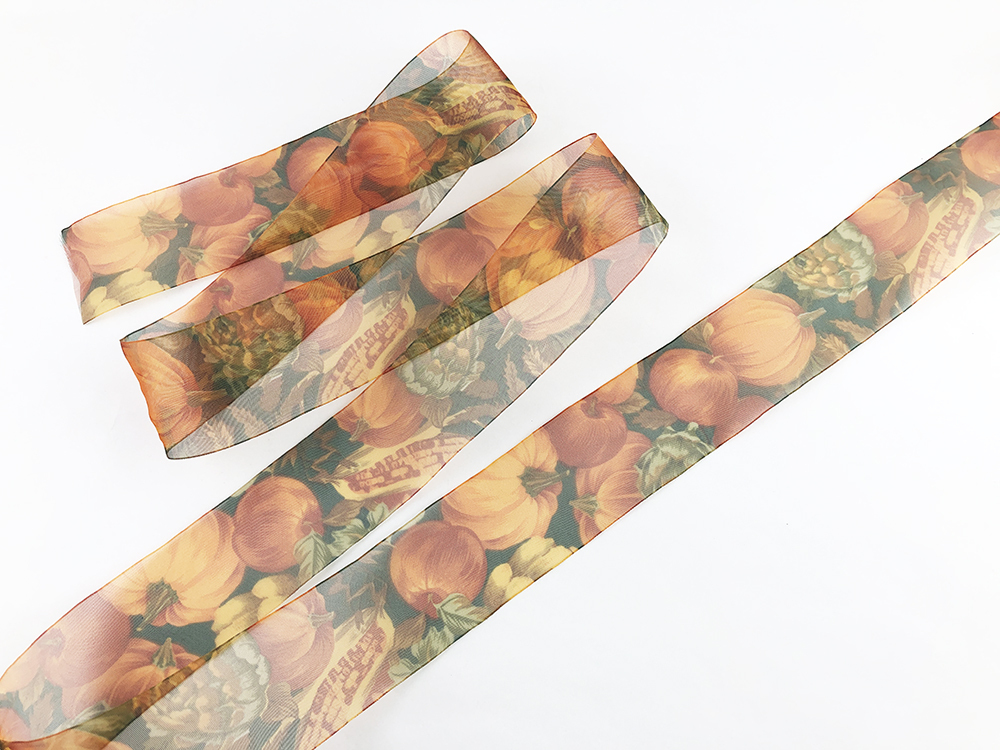 豐收南瓜/特柔網紗/2款寬度