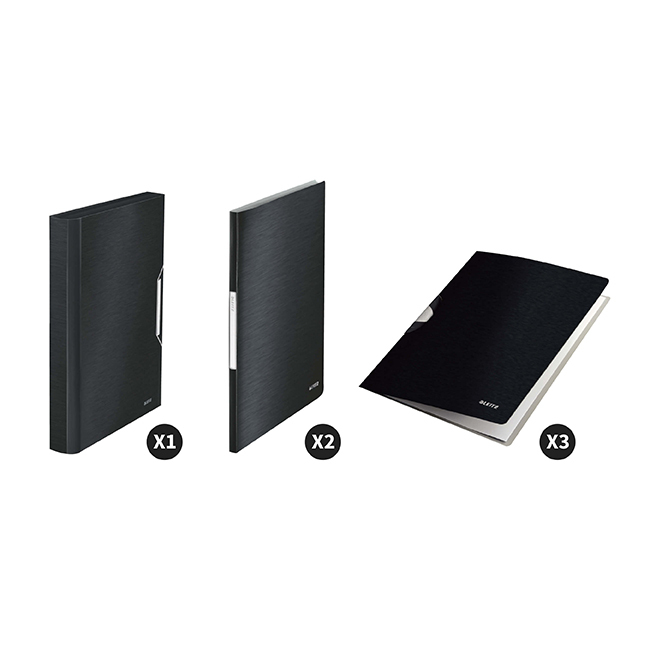 LEITZ頂級辦公商務精品 LZ-A18395705 STYLE提案高手-緞黑色