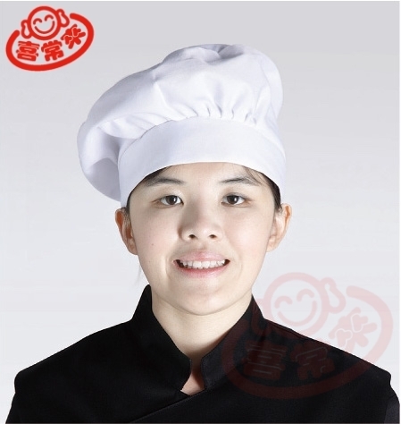 #9608 香菇帽 (黑/白）