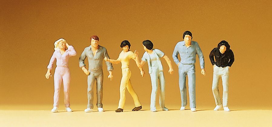 Preiser 14001 HO規 passer-by 行人