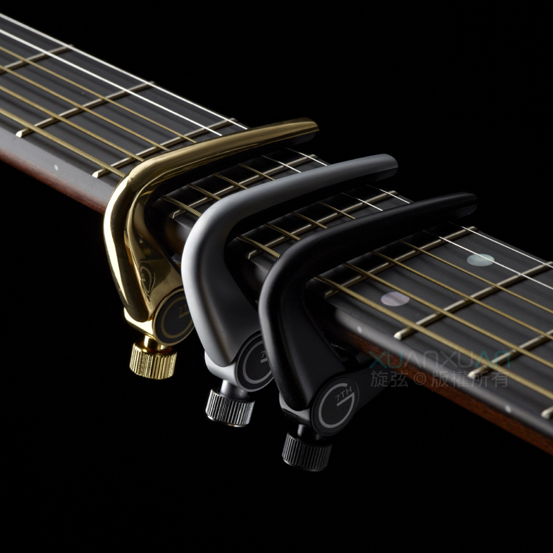 G7th G7th Capo Newport系列移調夾 6弦專用 霧黑 第 3 張圖片｜三峽吉他 / Bass