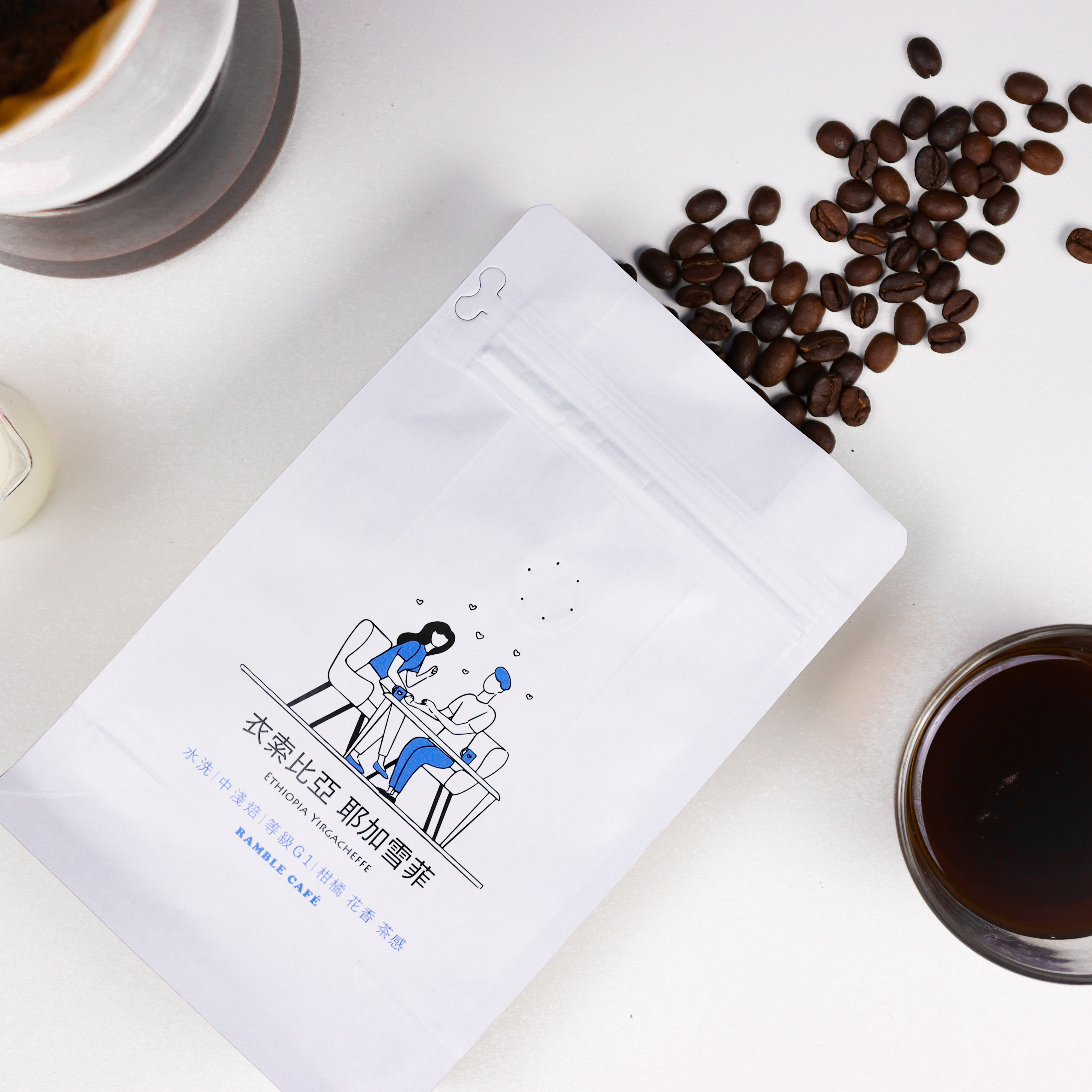 【頂級莊園｜咖啡焙豆】水洗中淺焙 衣索比亞 耶加雪菲(±227g/包)