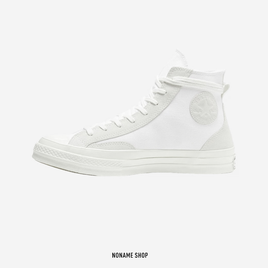 CONVERSE Chuck Taylor 康威 1970 70s 高筒 拼接 帆布鞋 米白色