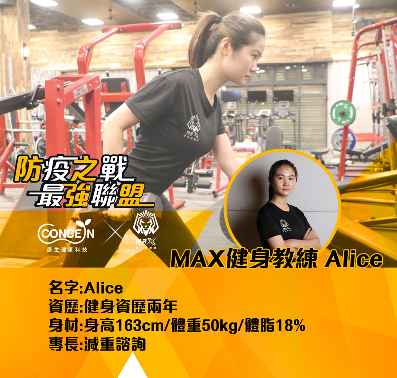 Alice健身教練