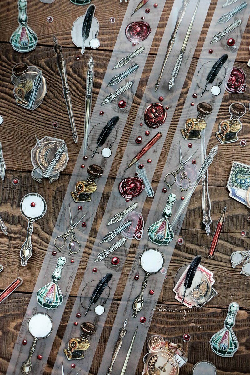 吉 文具 霧面PET膠帶