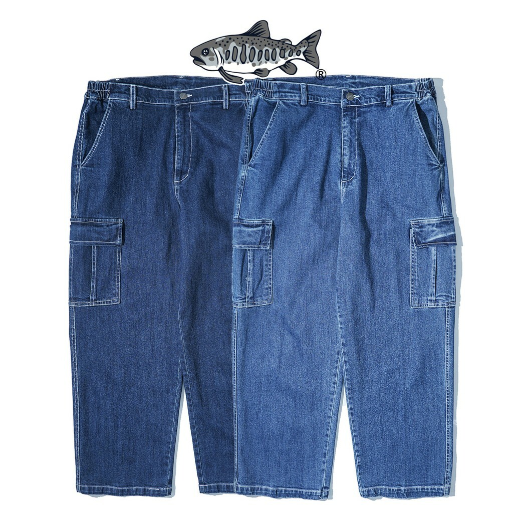 AGILITY Straight Pocket Jeans 台灣製 六口袋直筒寬鬆 牛仔 牛仔褲 【CY95】