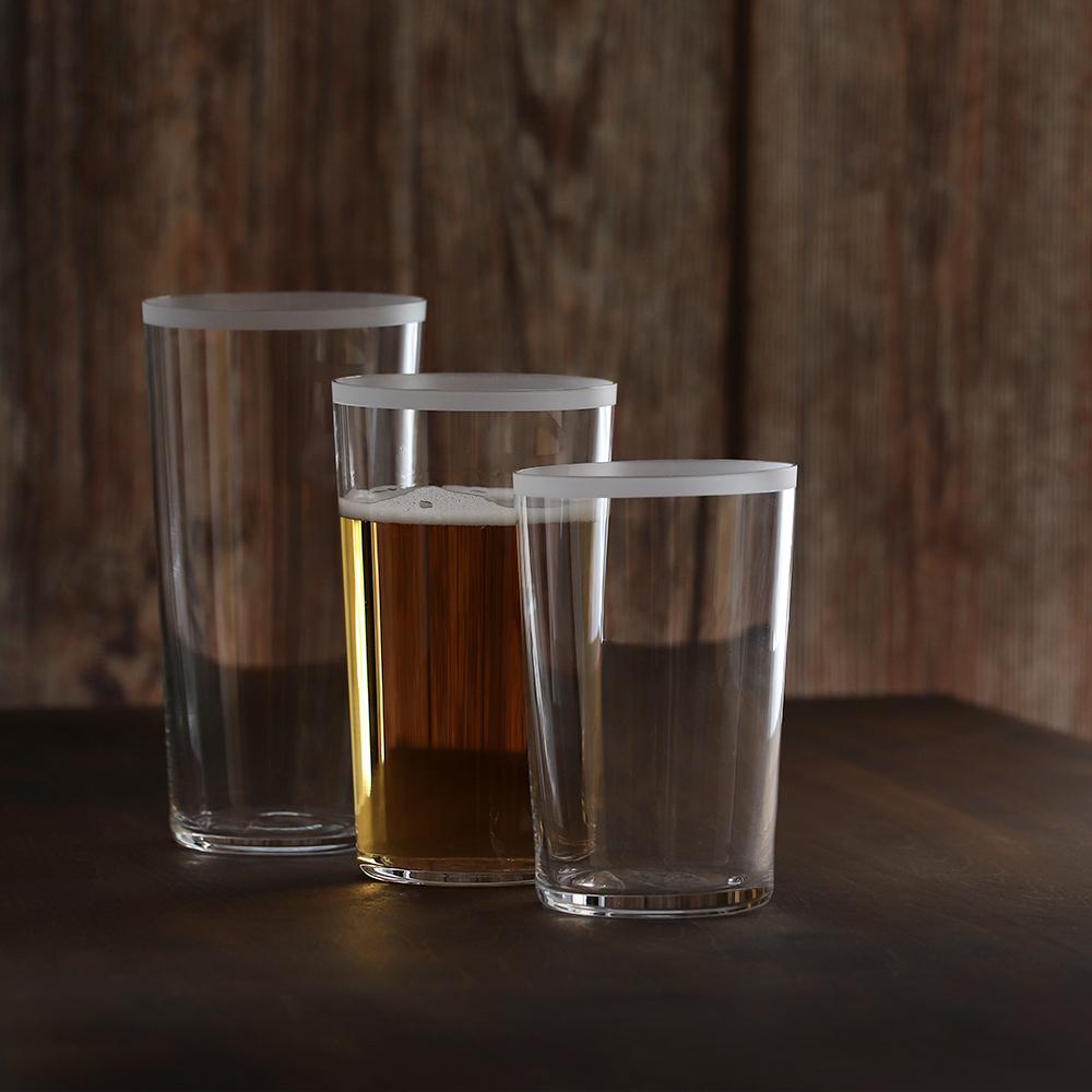 木村硝子店  SEINE 11-10 經典線紋水杯 10oz