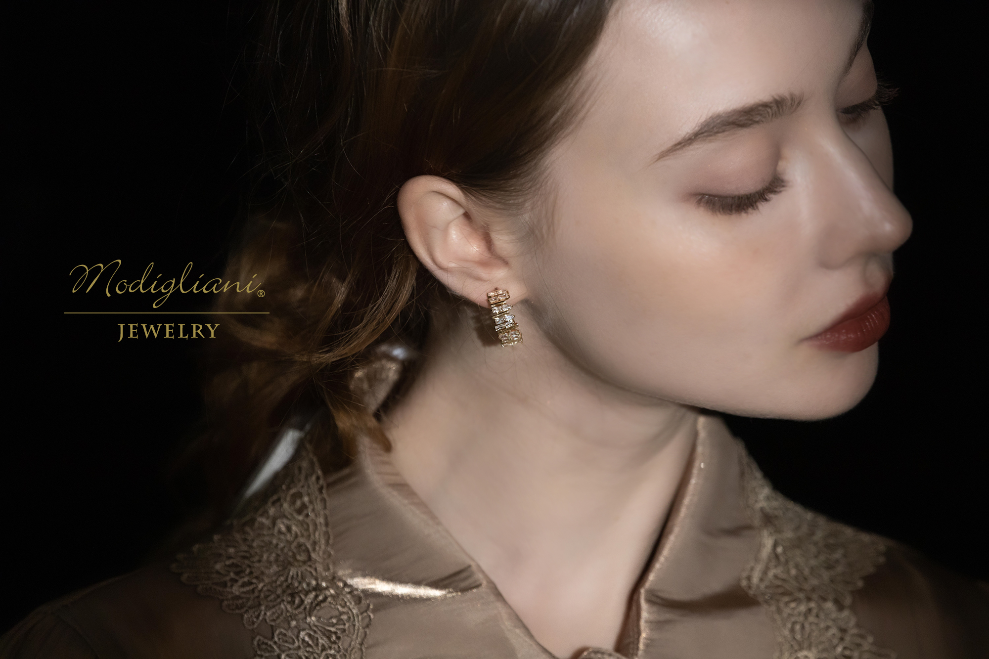 黃銅飾品,黃銅,簡約,百搭,幾何,項鍊,18K金,鋯石,個性