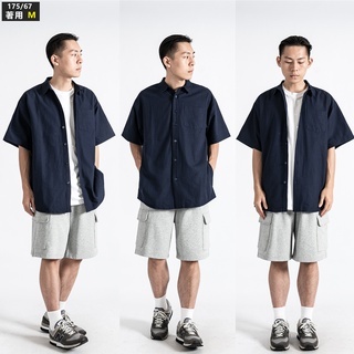 JKS AGILITY Oxford Shirt 街頭 落肩寬鬆 牛津紡 五分袖 牛津襯衫 【SS03】