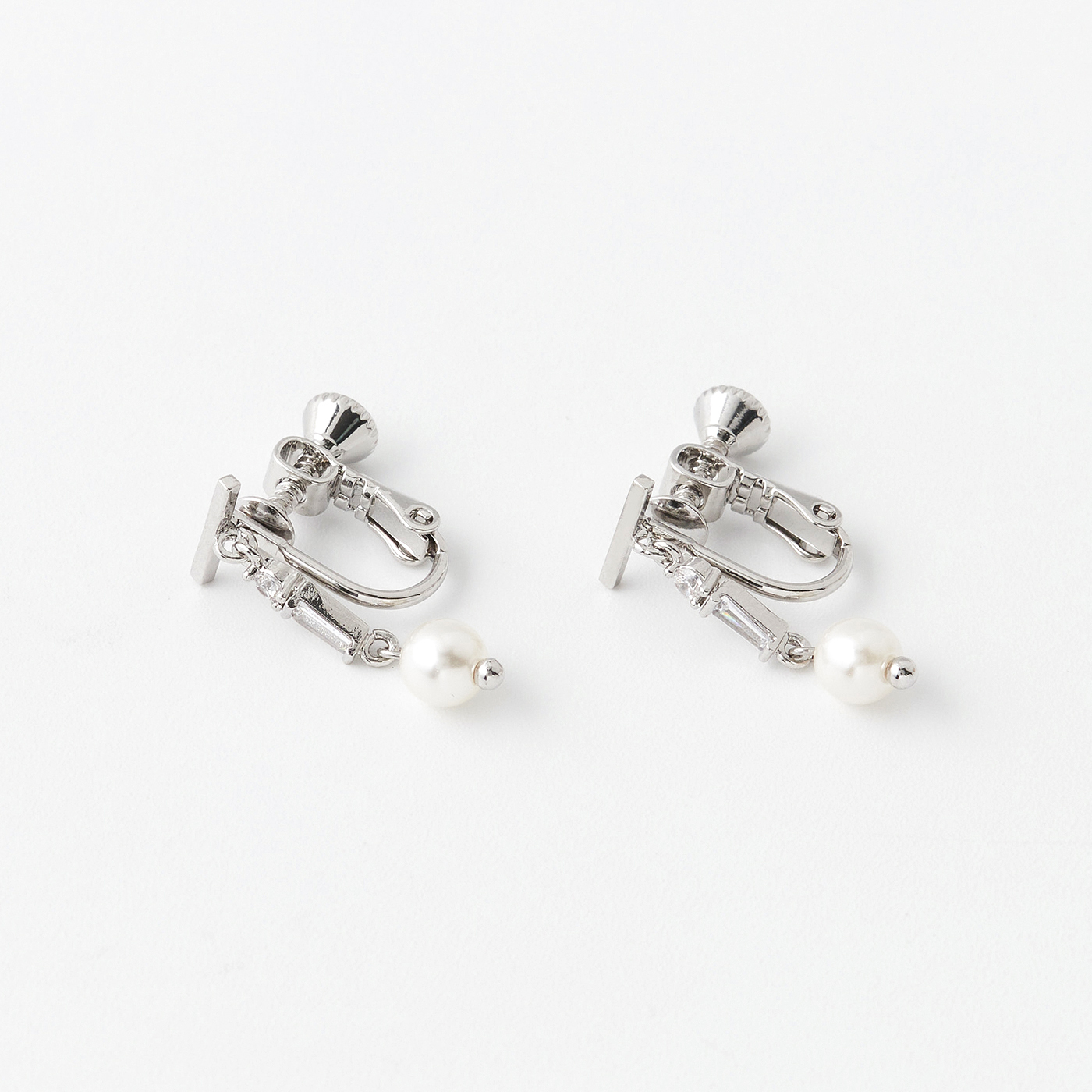 韓國,珍珠,耳夾