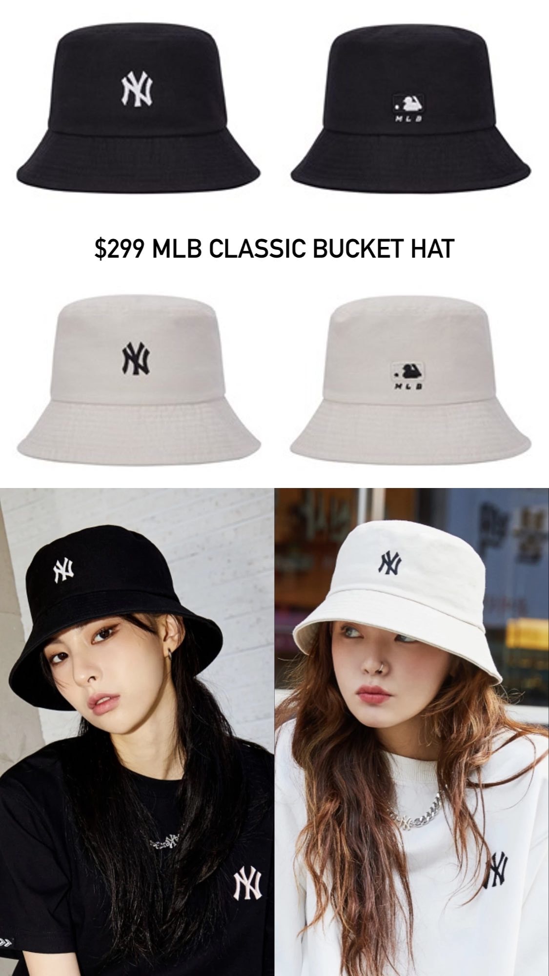 (PREORDER) MLB BUCKET HAT