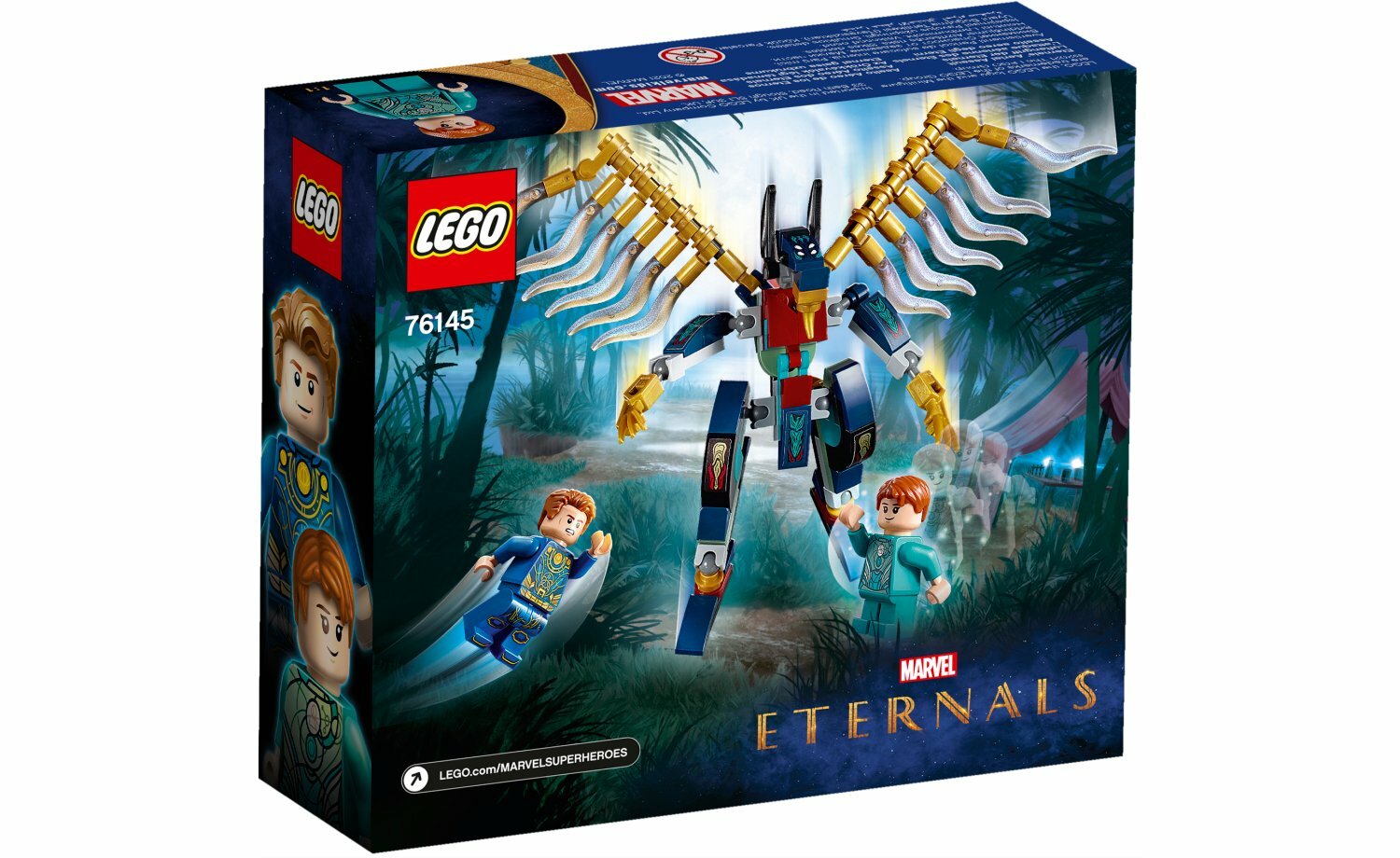 [飛米樂高積木磚賣店] LEGO 76145 Marvel-永恆族的空中攻擊