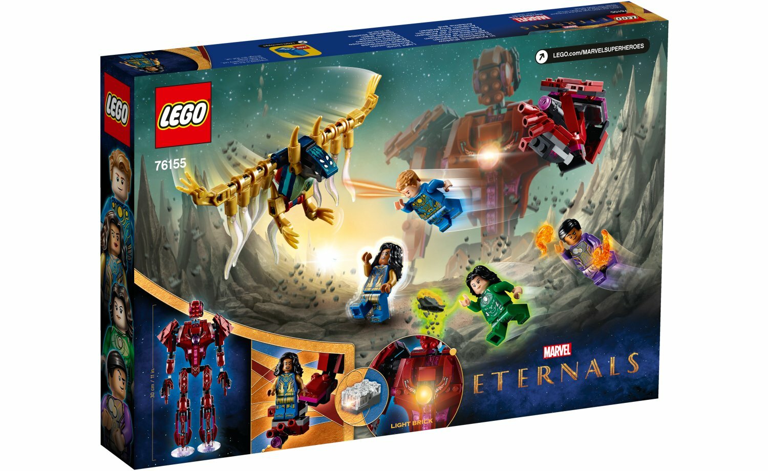 [飛米樂高積木磚賣店] LEGO 76155 Marvel-永恆族在 Arishem 的籠罩下