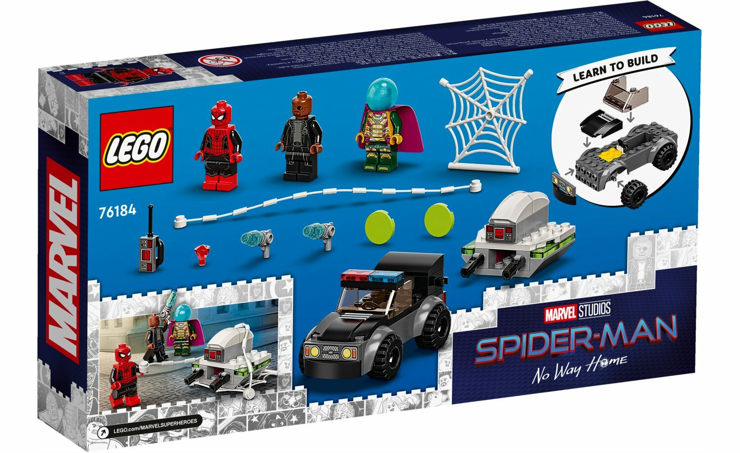 [飛米樂高積木磚賣店] LEGO 76184 Marvel-蜘蛛俠與神秘客的無人機攻擊