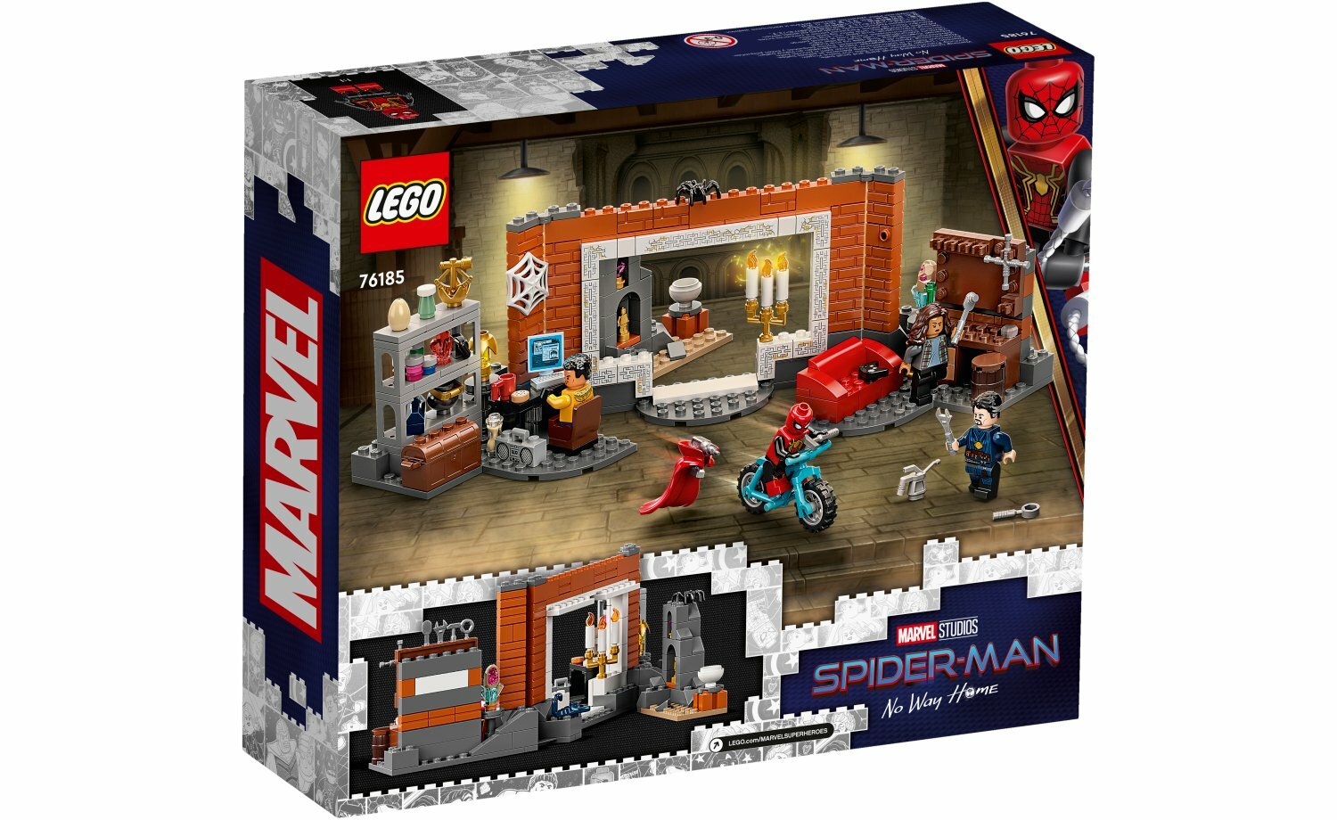 [飛米樂高積木磚賣店] LEGO 76185 Marvel-聖殿工廠的蜘蛛俠