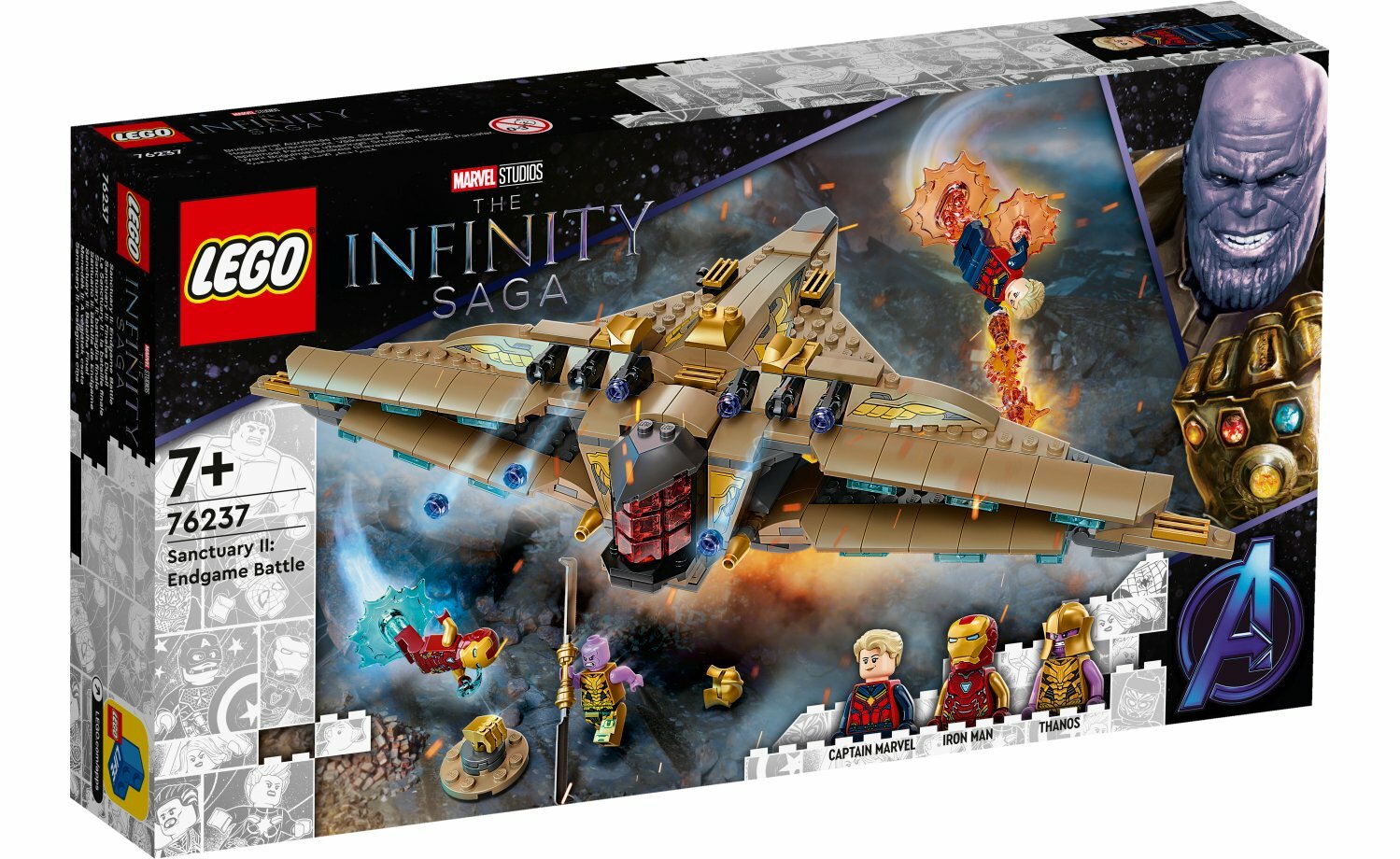 [飛米樂高積木磚賣店] LEGO 76237 Marvel-聖域 II：終局之戰