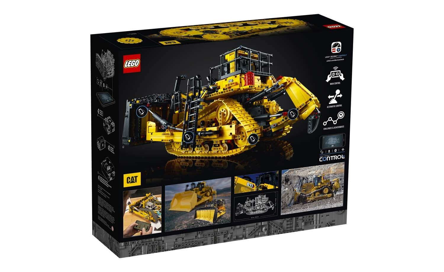 [飛米樂高積木磚賣店] LEGO 42131 Technic-遙控卡特彼勒D11推土機