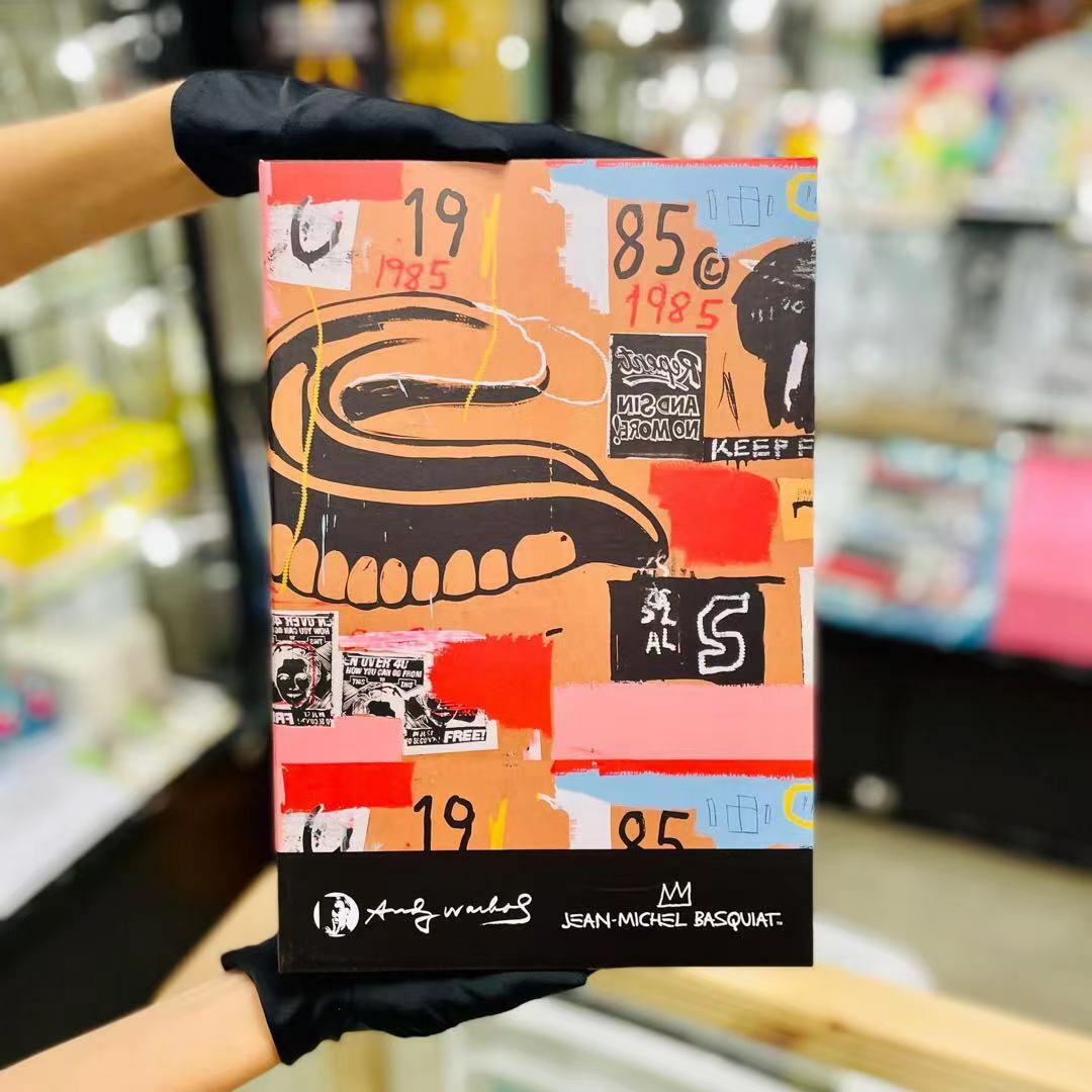 100%+400% Be@rbrick Andy Warhol × JEAN-MICHEL BASQUIAT #2