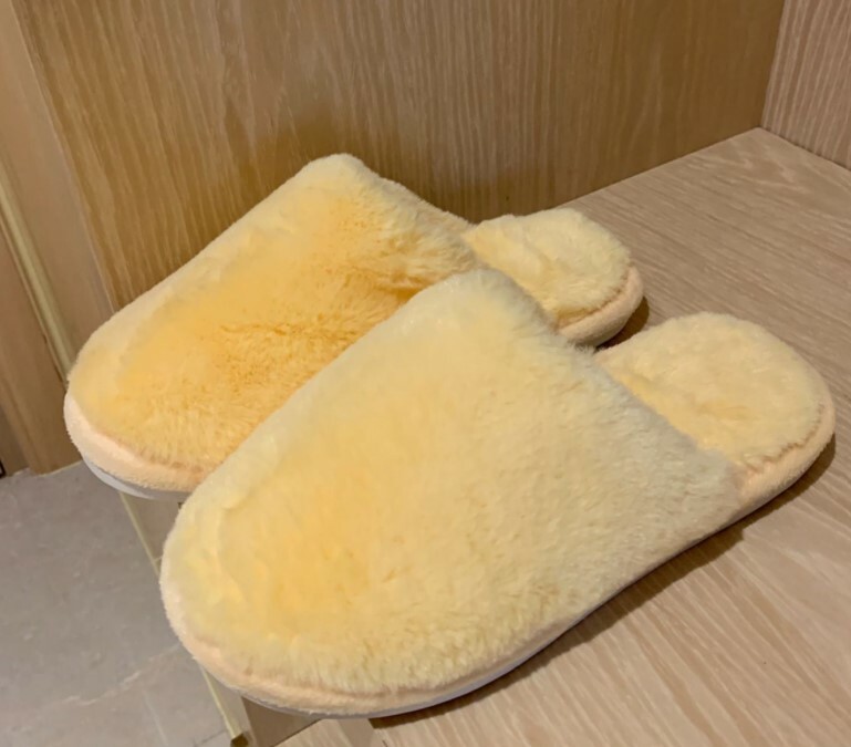 秋冬亂暖笠笠毛毛防滑厚底拖鞋 | 多色選擇 | 居家室內 (逢星期日截單後14-21個工作天發貨)